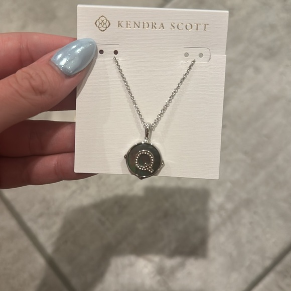 Kendra Scott Initial Necklace - Letter “Q” - Picture 2 of 3